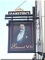 Edward VII pub sign