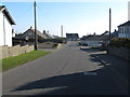 View south along School Road towards the junction with the A2