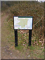 TM4671 : Dunwich Forest Map at the Car Park/Picnic Area by Geographer