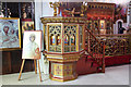 St John the Baptist, Wightman Road - Pulpit