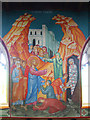 St John the Baptist, Wightman Road - Wall painting