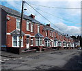 Houses on the north side of St Mary Street, Griffithstown, Pontypool