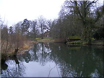TG1208 : River at Marlingford Mill by Geographer