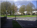 Roundabout on Morton Way, Southgate