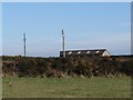 Telecommunications masts above Ballymartin