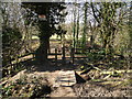 Small footbridge (2), Ladybrook Valley Interest Trail