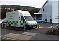 An electric vehicle roadshow at ASDA, Galashiels