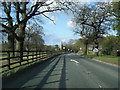 A535 at Chelford village boundary