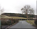 Hindon road junction at Monkton Deverill