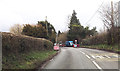 ST6924 : Road works on A357 by John Firth