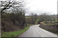 Sharp bend in road near Basel Bridge