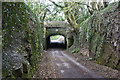 Red Brow Lane tunnels under the aqueduct