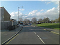 Dawley Road approaches A437 roundabout