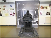SP8633 : Alan Turing Sculpture by Paul Gillett