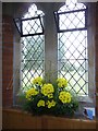 St Luke, Sway: floral display