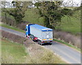 Lorry heading along Owston Road