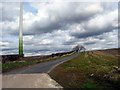 Road heading for Braidenhill Farm near Glemavis