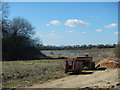 Flooded Gravel Pit near Broads Green