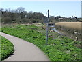 TM0124 : Path near Hythe, Colchester by Malc McDonald