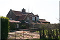 Old farmhouse on the corner of Church Lane