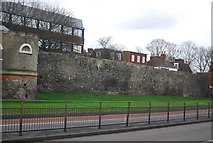 TR1557 : Canterbury City Walls by N Chadwick