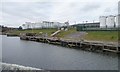 Pipework on the north bank wharf