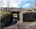 NE side of a small railway bridge, Pontlottyn