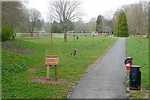 SX8178 : Entrance to Mill Marsh Park by Graham Horn