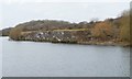 Rocky north bank, Manchester Ship Canal