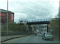 Rail Bridge crossing the A664