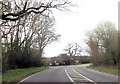 Entrance to Marwell Park from B2177