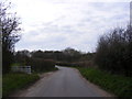 TM0980 : Doit Lane and The Angles Way footpath to 1066 High Road by Geographer