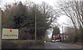 B2177 just east of Rookesbury Park School entrance