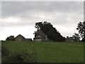 Derelict farmsteads on a drumlin above Drumlee Road