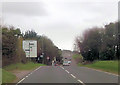 Portsdown Hill Road approaching A3 junction