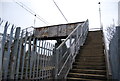 Footbridge over the railway