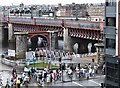 The Hampden KiltWalk 2013 crosses Jamaica Street