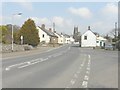 Looking north along the A39