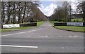 Entrance and drive to Hoghton Tower