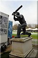 TQ2682 : Cricketer Sculpture, Lords by Paul Gillett