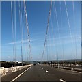 ST5690 : The eastern end of the Severn bridge (M48) by David Smith