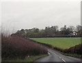 A3057 approaching Home Farm entrance