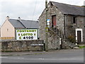 Fontenoy GAA Club Lottery Board at the bus stop in Ballydrumman Road, Leitrim