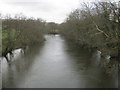 The River Irfon upstream from Gwarog Bridge