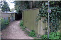 Path along Old Back Lane