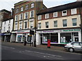 Shops on High Street Tonbridge