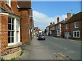 SU1660 : Pewsey High Street looking east by Shazz