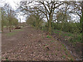 TL9015 : Boundary of Tiptree Parish Field and Park Lane by Roger Jones