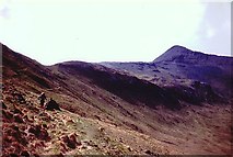 NM5533 : Path at the head of Glen Clachaig by Richard Webb
