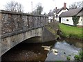 Bridge at Sampford Cross and the New Inn